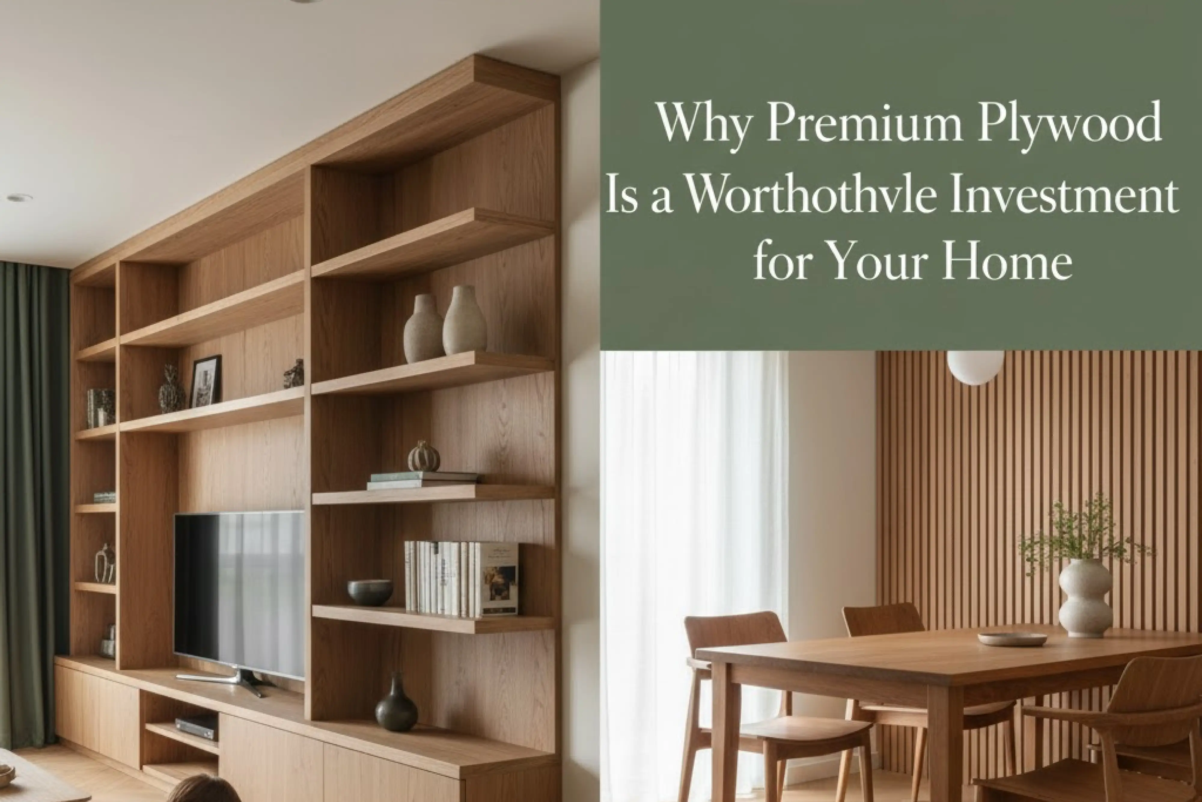Why Premium Plywood Is a Worthwhile Investment for Your Home